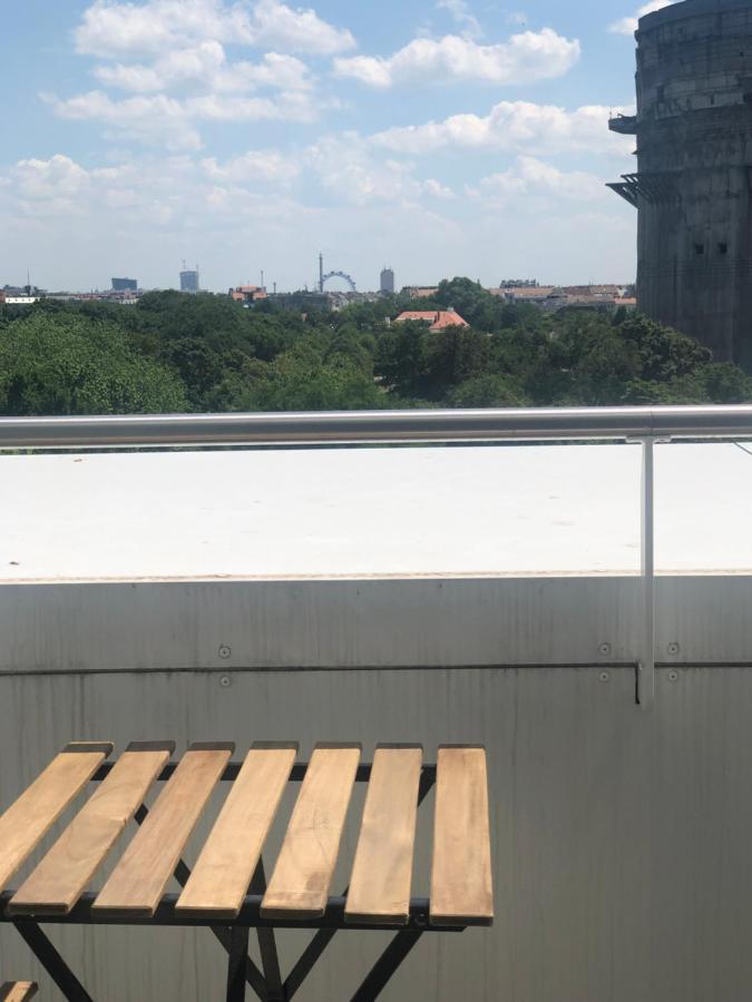 Augartenblick Penthaus 14 - Blick Zum Riesenrad Wenen Buitenkant foto