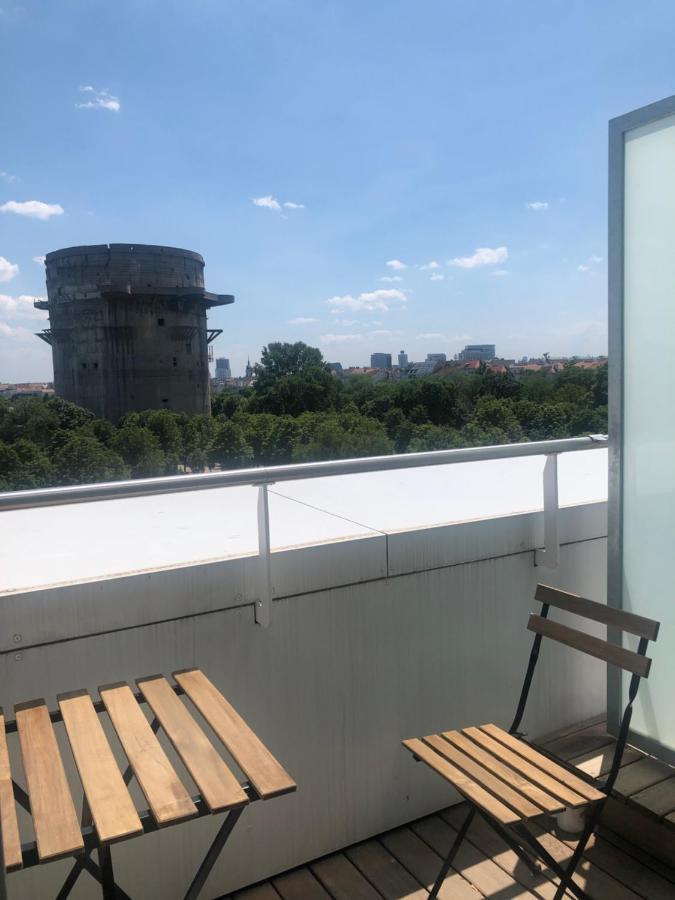 Augartenblick Penthaus 14 - Blick Zum Riesenrad Wenen Buitenkant foto